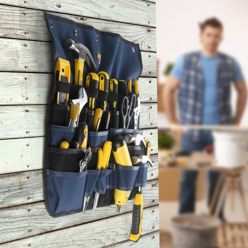 Workshop Tools Hanging - Регулируемая подвесная сумка, профессиональная коробка для