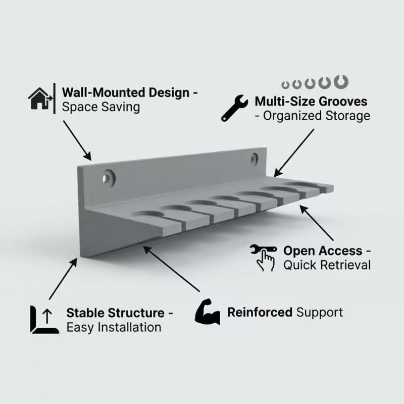 Настенный держатель для инстру – обзор и цена Mini Workshop Tools