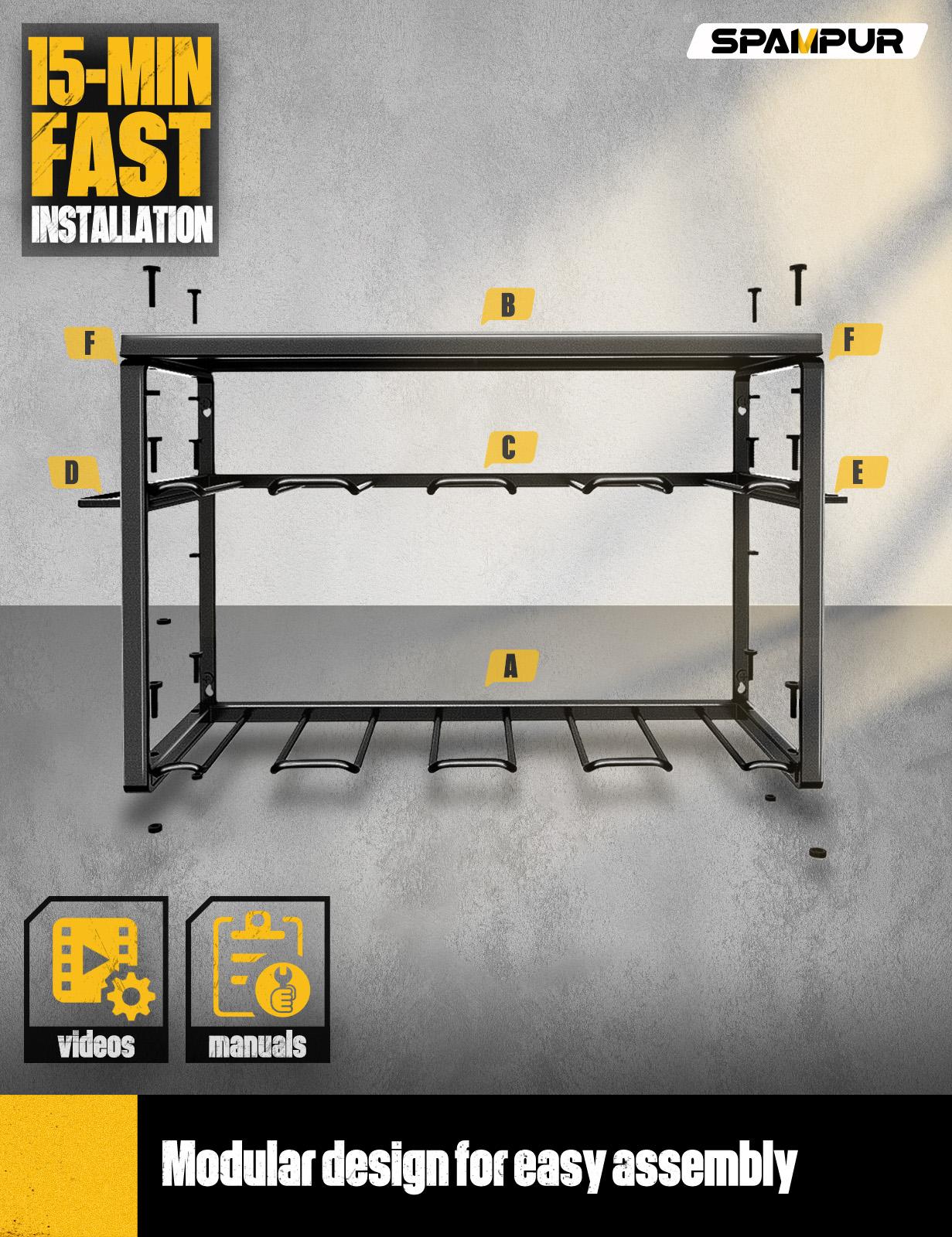 Настенный органайзер для элект – обзор и цена Workshop Tools Holder
