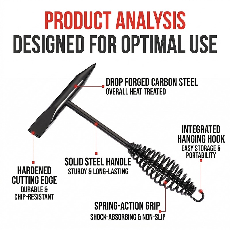 Молоток для удаления шлака из  – обзор и цена Workshop Tools Hammer