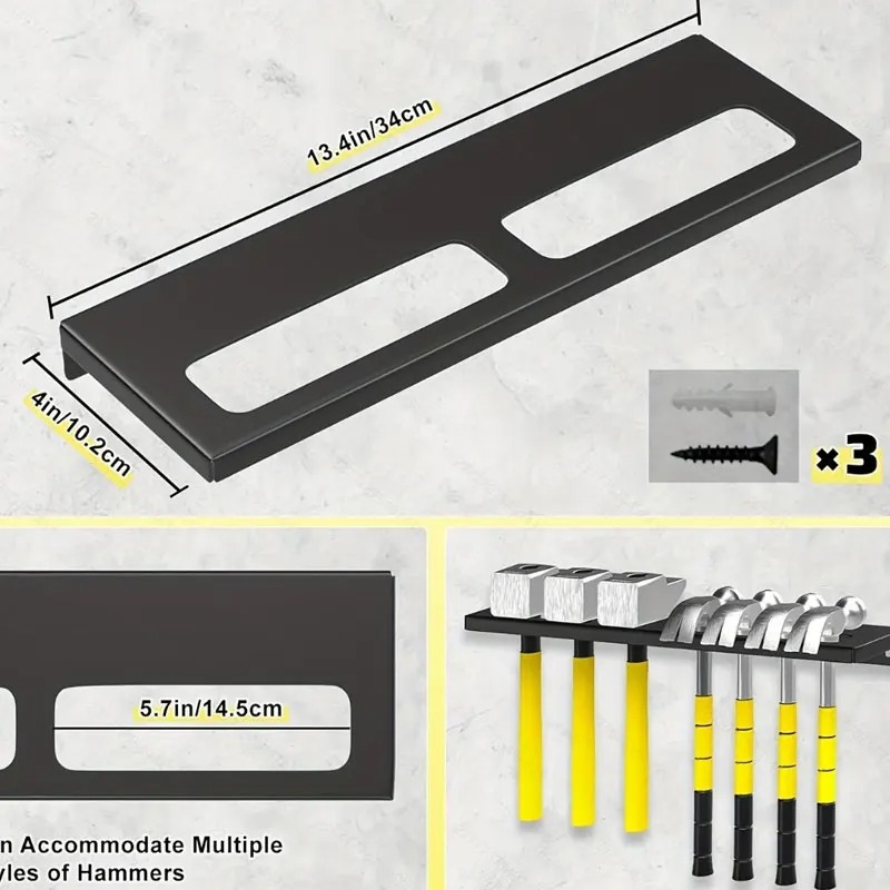 Настенный металлический держат – обзор и цена Workshop Tools Hammer