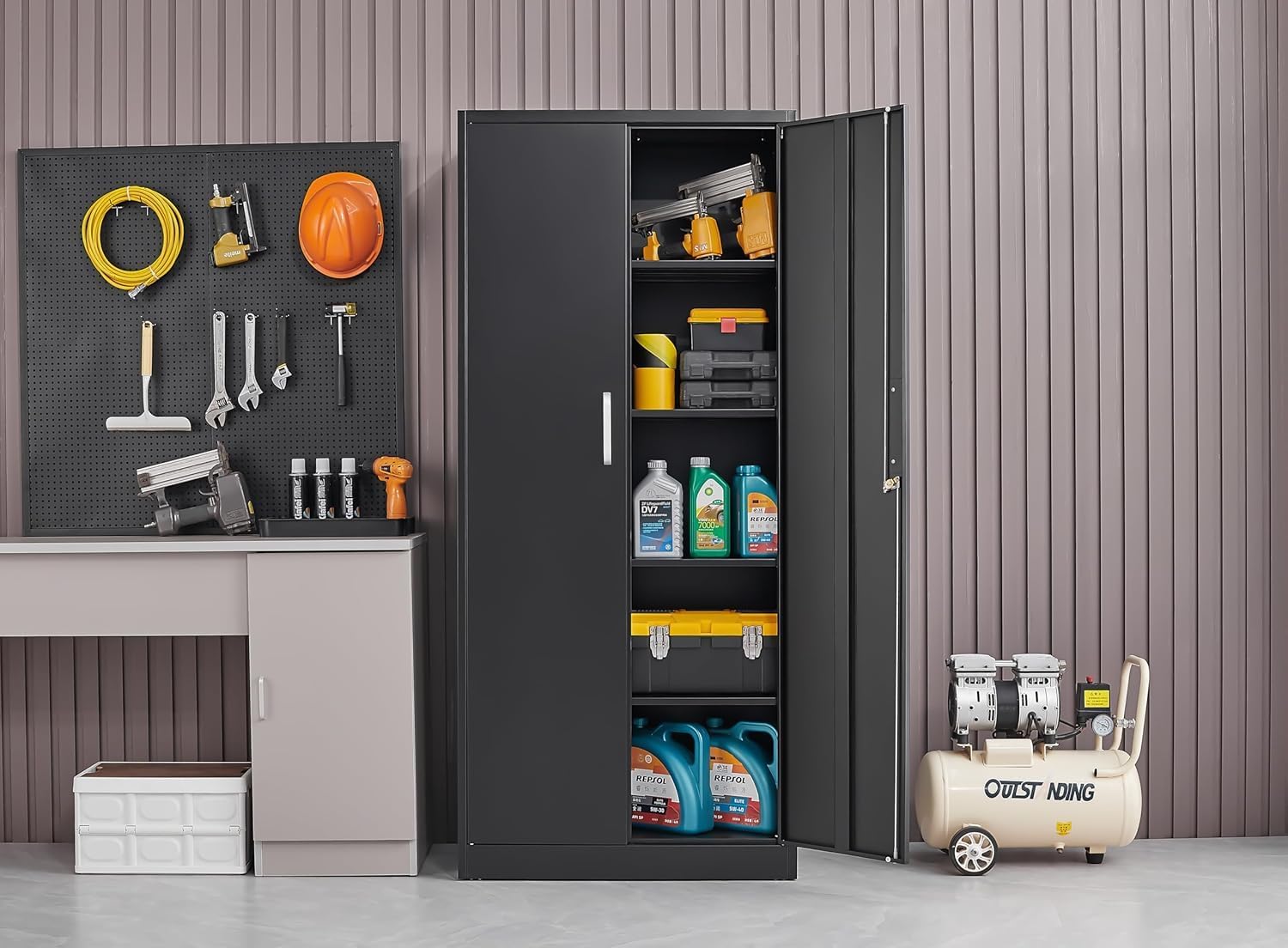 Металлический шкаф для хранени – обзор и цена Tool Chest Cabinet